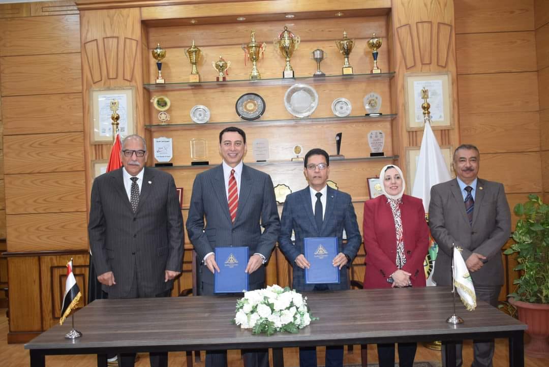 As a part of the 100 Days Sports Initiative: Cooperation Protocol between Benha University and the Egyptian University Sports Federation