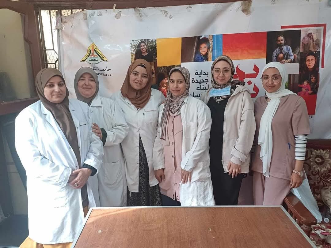 Medical Convoy at Benha University Examined 445 Cases at Al-Azhar Institute in Kafr Sheikh Ibrahim