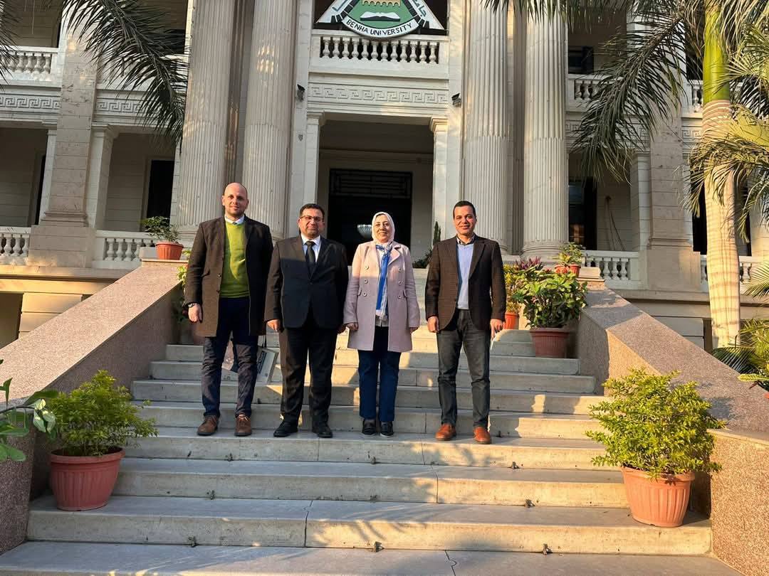 Vice President of Benha University Received Dean of Research and postgraduate Studies from Applied Sciences Amman University, Jordan