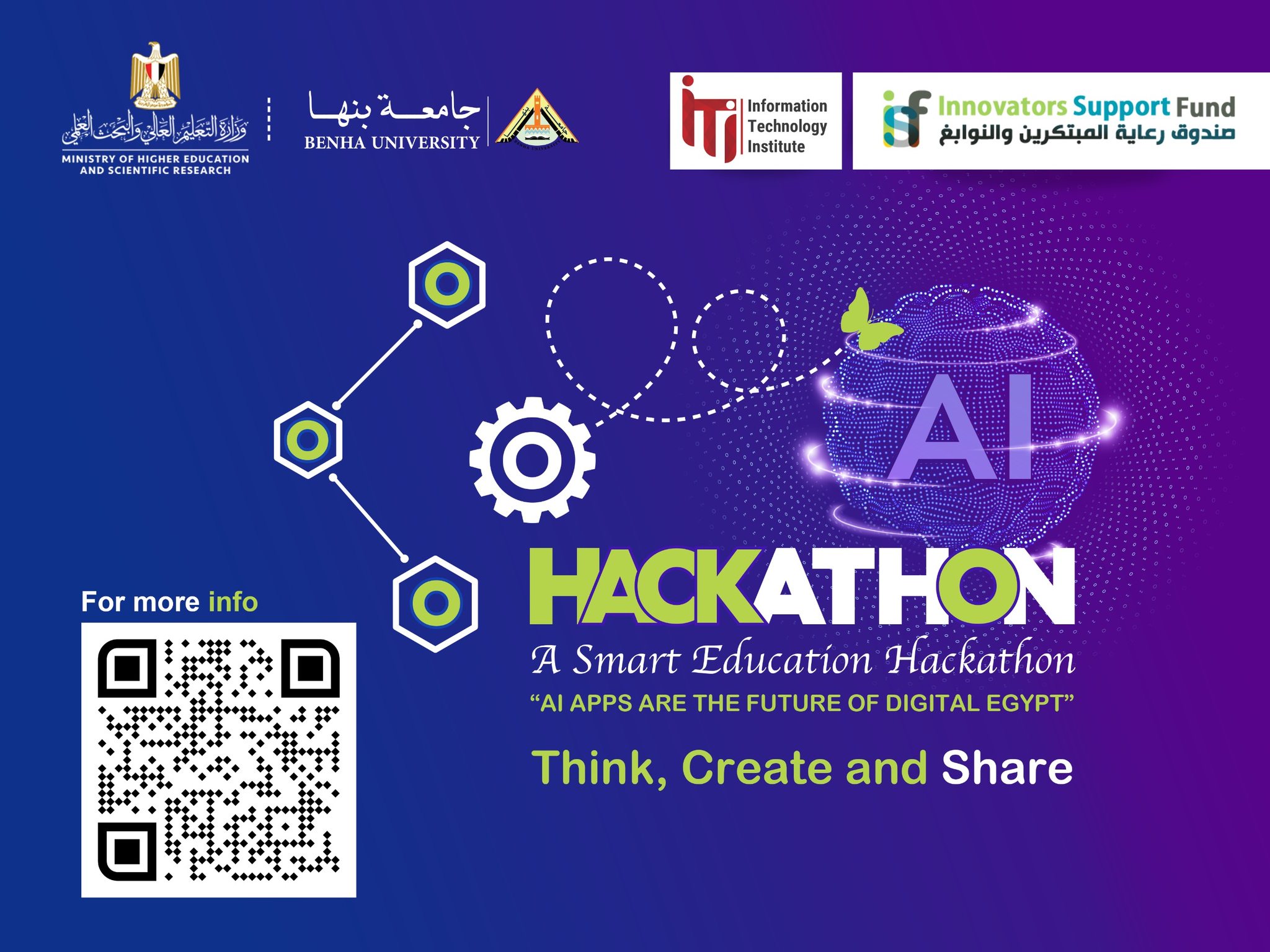 After Closing Applications: 214 Innovative Ideas in 7 Different Fields at the Smart Education Hackathon at Benha University