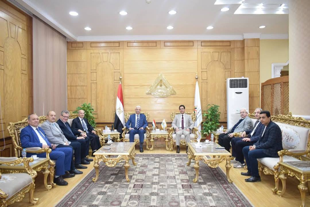 On the Sidelines of the Scientific Day of the General Surgery Department: President of Benha University Received President of Monofia University