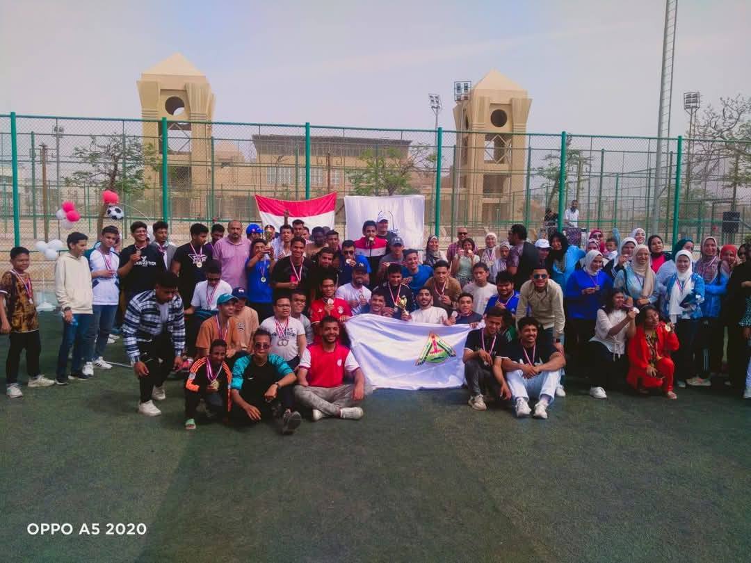 Benha University students' get 17 Medals at Helwan University's Festival