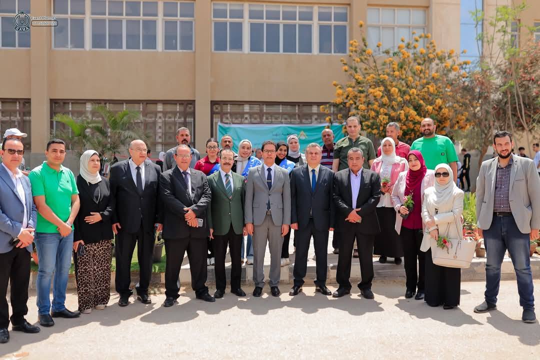 El-Gizawy inaugurates the 2nd Flower Exhibition at Benha University