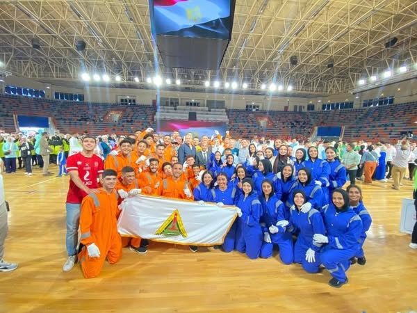 Benha University Participated in the Sports Performance Festival for Specialized Colleges