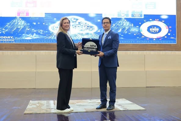 President of Benha University Welcomed Executive Director of the National Training Academy