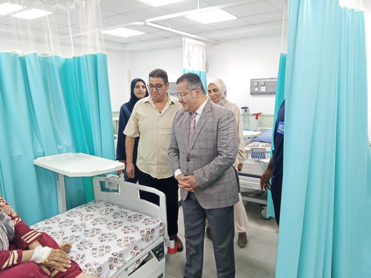 On the First Day of Operations at the Surgical Hospital, the Executive Director Monitors Patient Cases