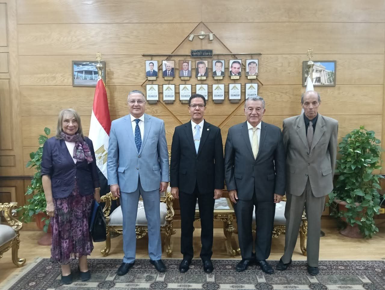 The President of Benha University chaired the committee for selecting the Dean of the Faculty of Agriculture in Moshtohor.