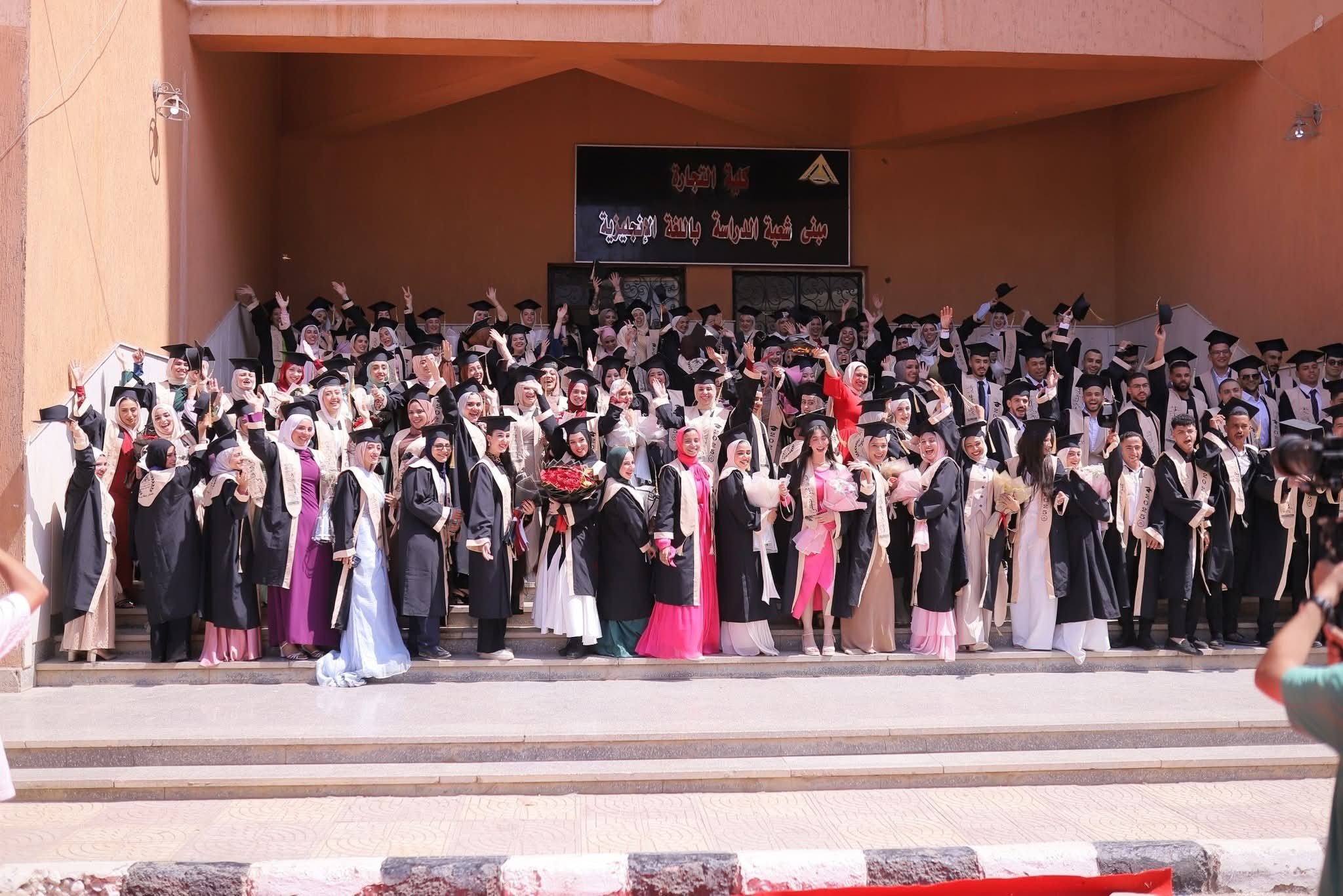 Benha University Organizes Graduation Ceremony for the Graduates at Faculty of Law  