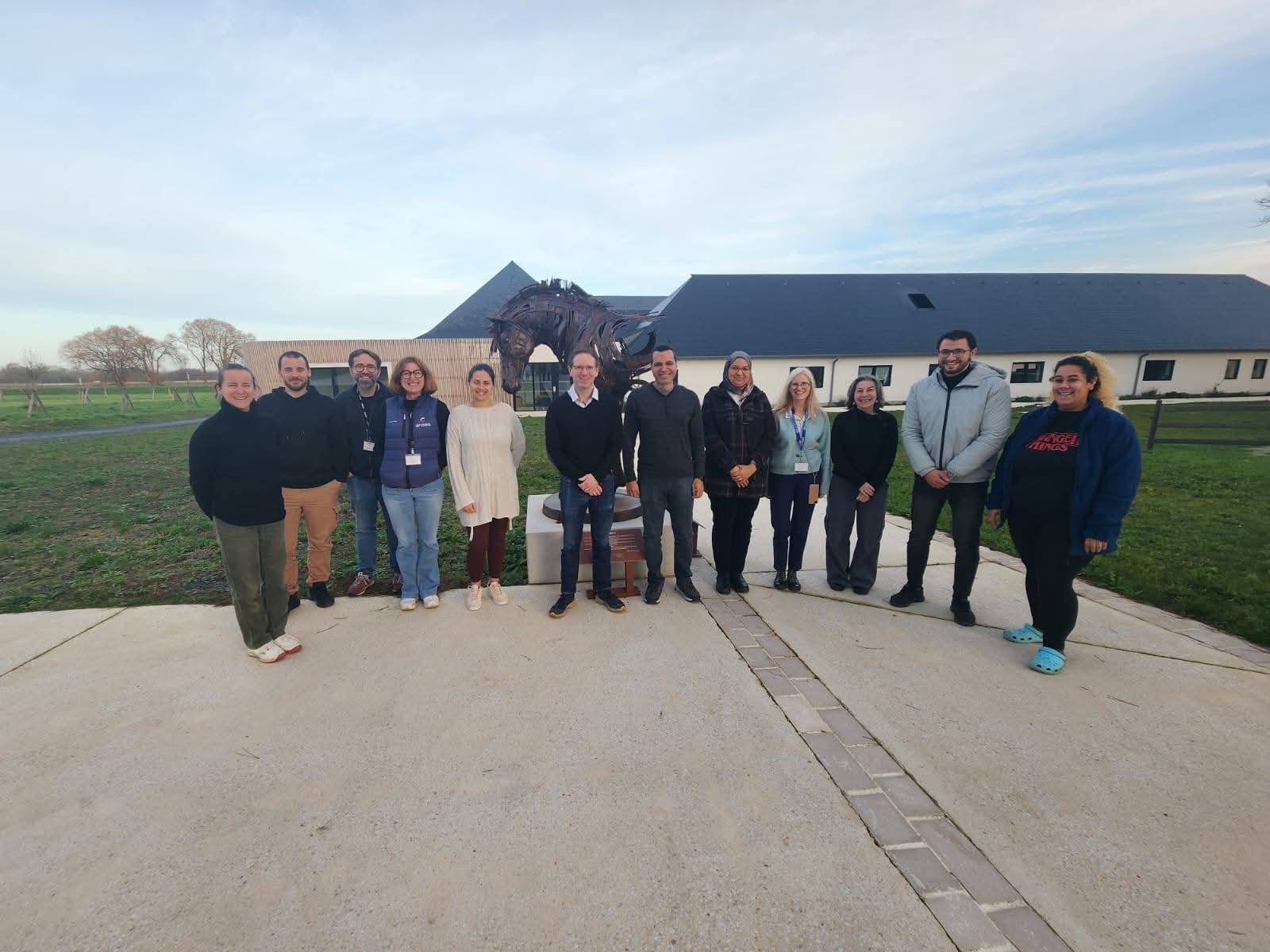 Within the framework of joint cooperation:A Research Team from Benha University Visits ANSES Institute in France