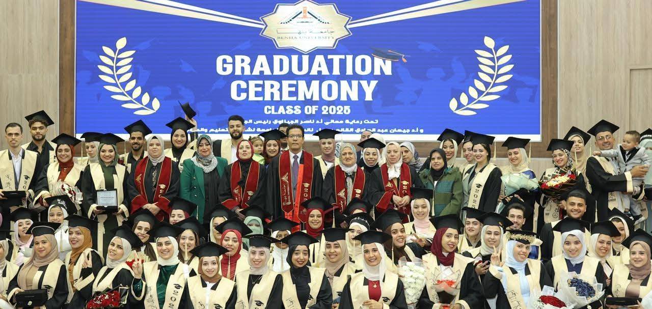 President of Benha University Attends Graduation Ceremony for New Cohort of Nursing Students