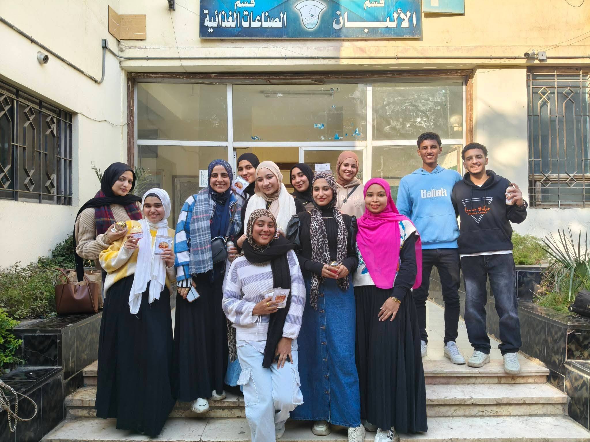 طلاب زراعة بنها يبتكرون منتجات غذائية عالية الجودة 