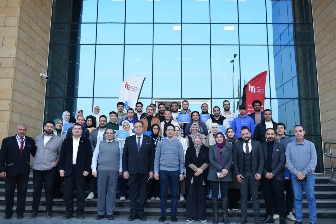 Benha University President Congratulates Student Mohamed Rabie, Founder of the Startup Company RoadXpert