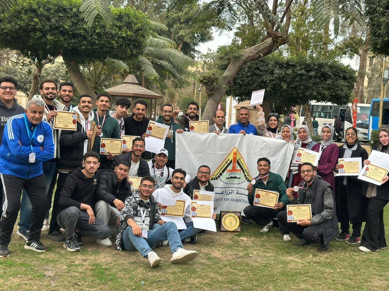 Benha University Achieved Advanced Positions in the Afro-Arab Agricultural Cycle Events
