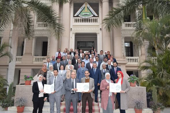Benha University Obtains Integrated Quality, Occupational Safety, and Environmental Management System Certificates