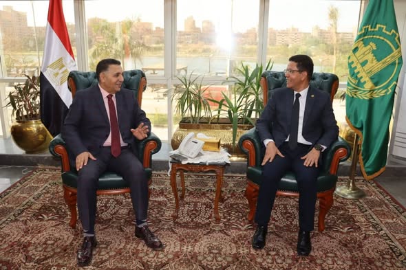 President of Benha University Congratulates the New Governor of Qalyubia: