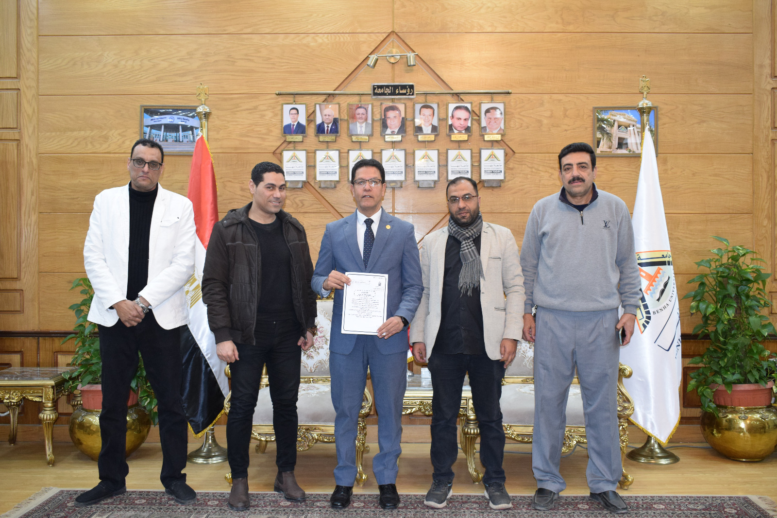 جامعة بنها تحقق إنجازًا استراتيجيًا بشراء 120 فدانًا بمشتهر لخدمة كليتي الزراعة والطب البيطري من هيئة الأوقاف المصرية