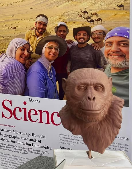 Benha University President Congratulates Researcher Bilal Salem on Global Discovery of Great Ape Fossils in Egypt's Western Desert