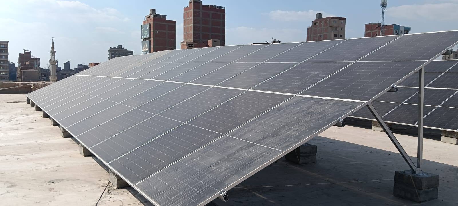 Benha University | Photovoltaic Solar Power Station on the Roof of the Administrative Building