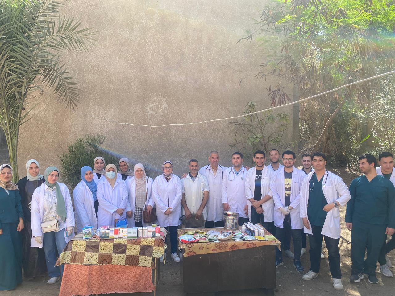 جامعة بنها تنظم قافلة بيطرية مجانية بقرية طنان بمركز قليوب لخدمة المربين ودعم الثروة الحيوانية