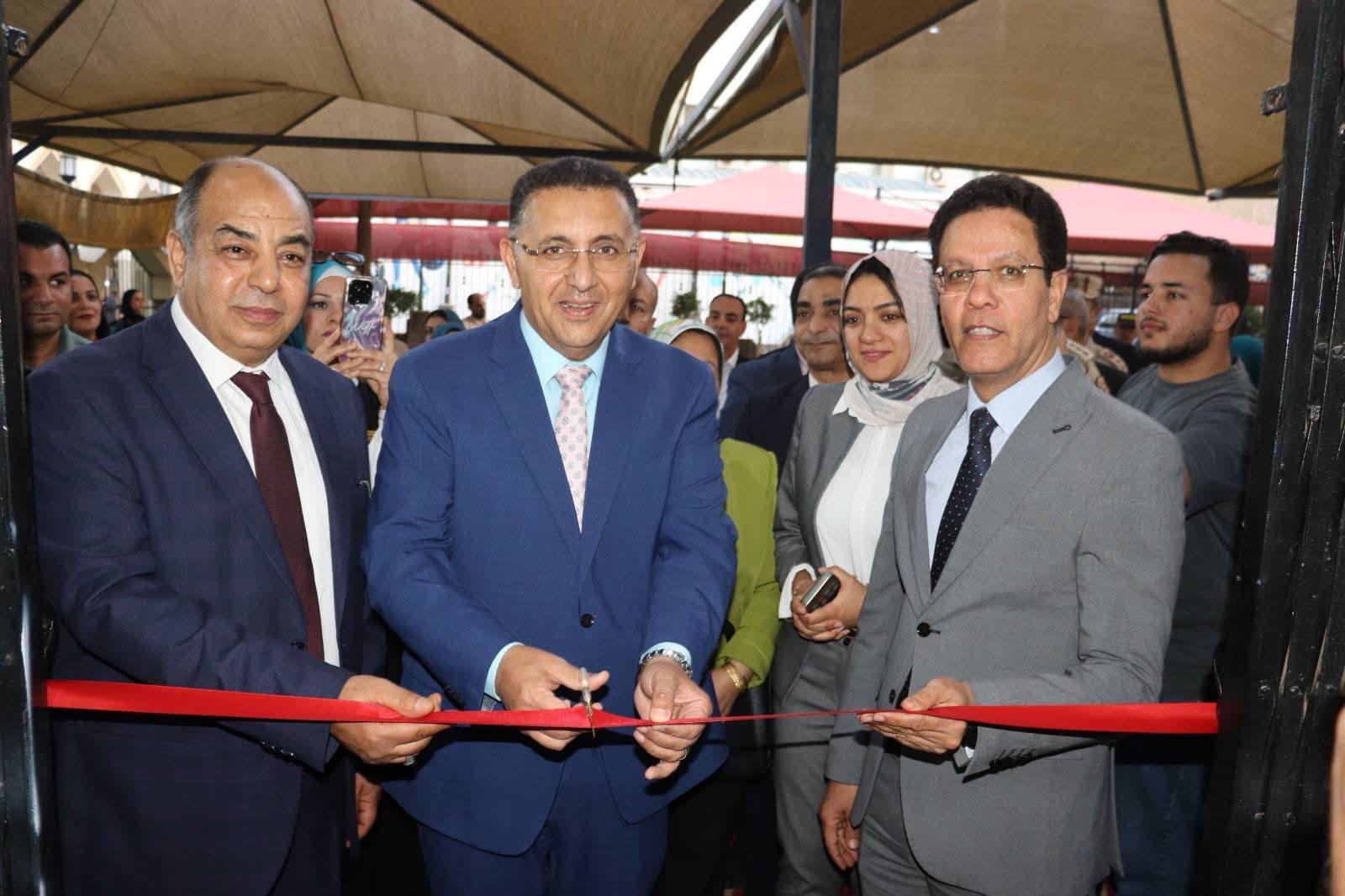 Governor of Kalyobiya and President of Benha University Inaugurated the Youth Center for Artificial Intelligence and Digital Transformation in Benha