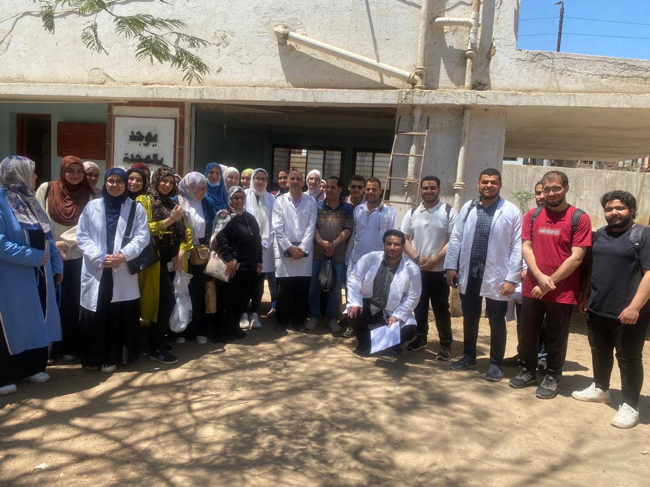 Benha University Organized a Free Veterinary Convoy in Shiblenga Village to Support Farmers and Enhance Livestock