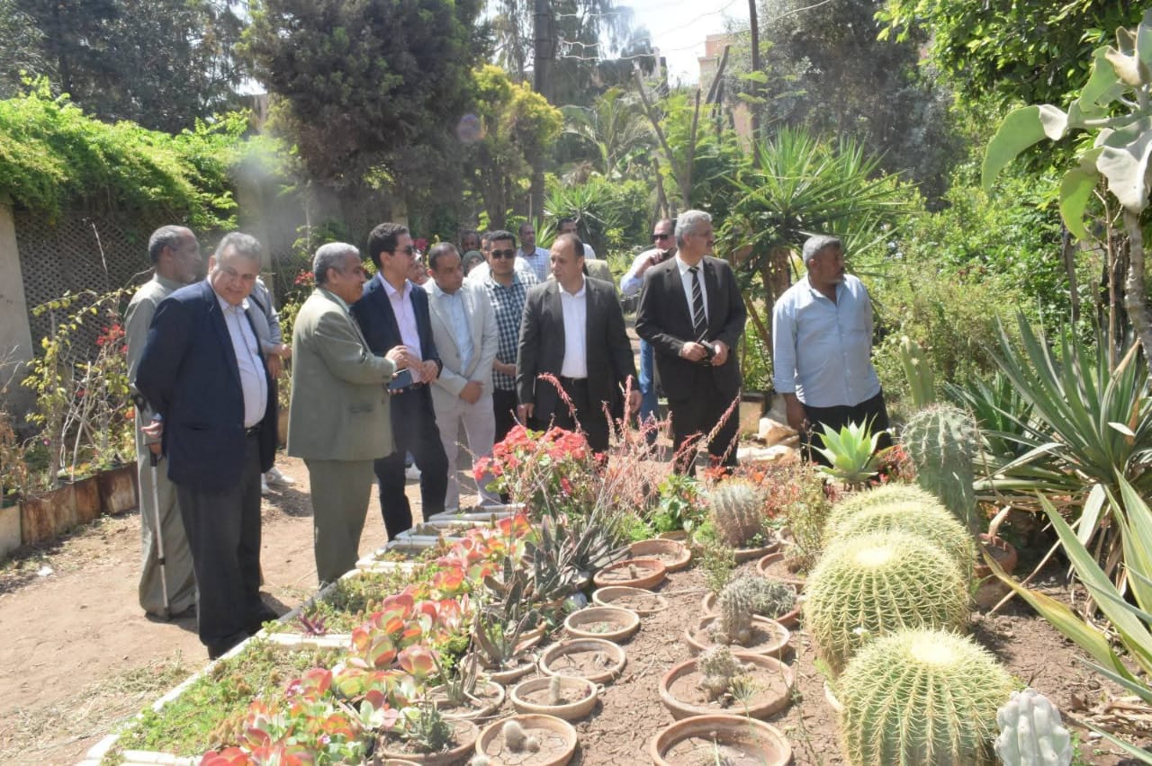President of Benha University: Timetable Set for Receiving Plant Protection Building and Bringing It into Service Next Academic Year