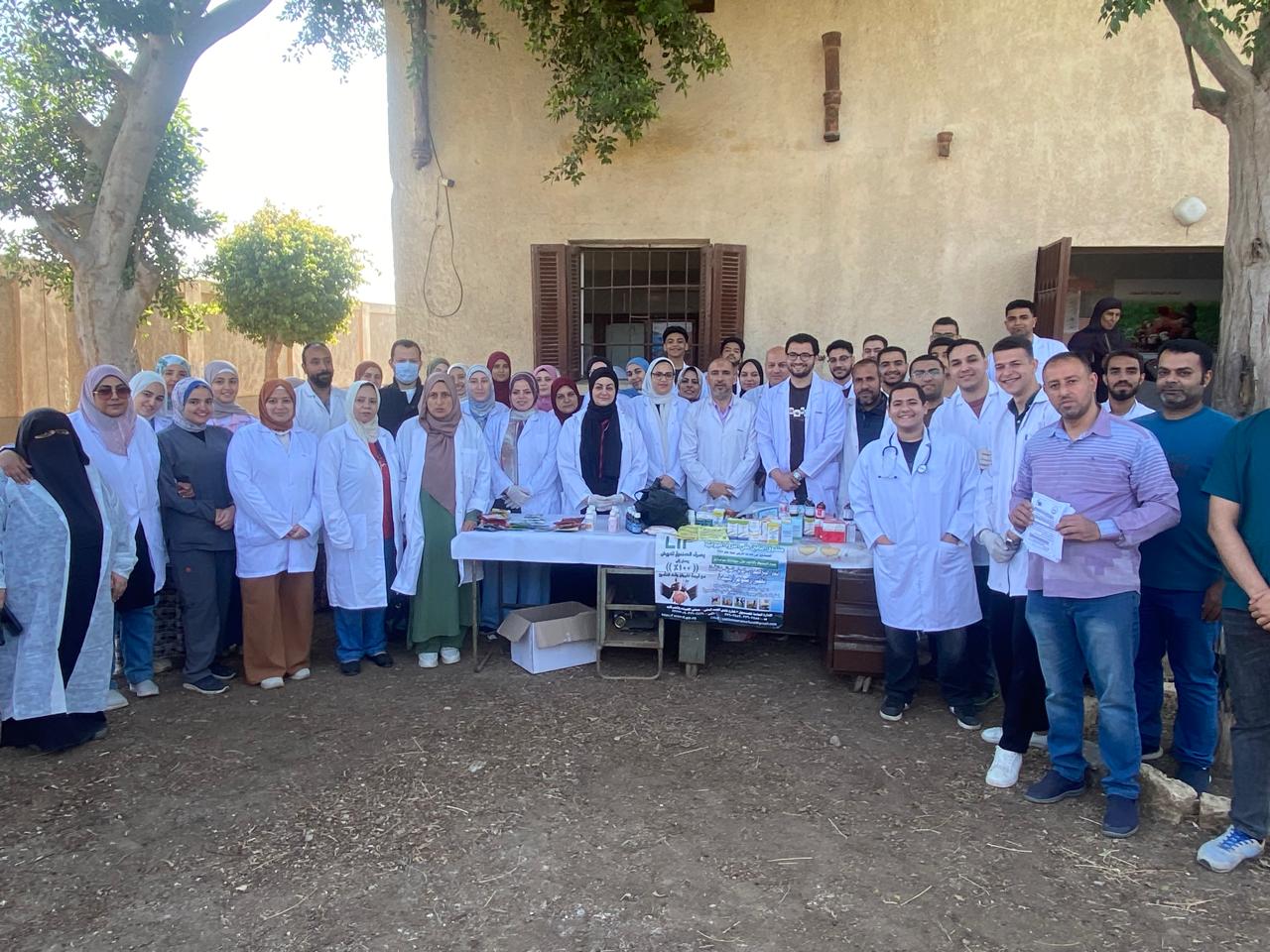 Benha University Continues Its Community Role with Free Veterinary Convoy in El-Shamout Village