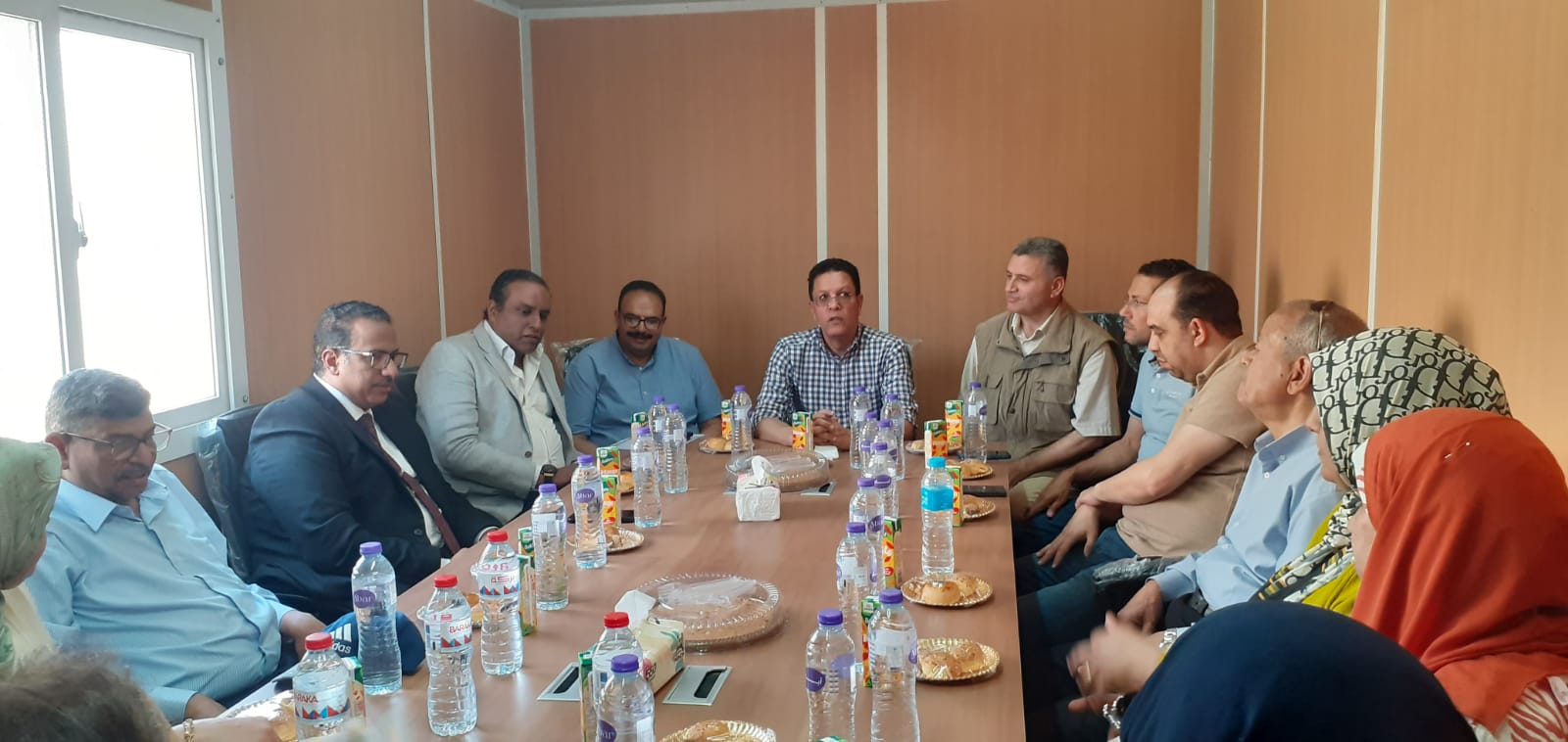 President of Benha University Inspects New Facilities