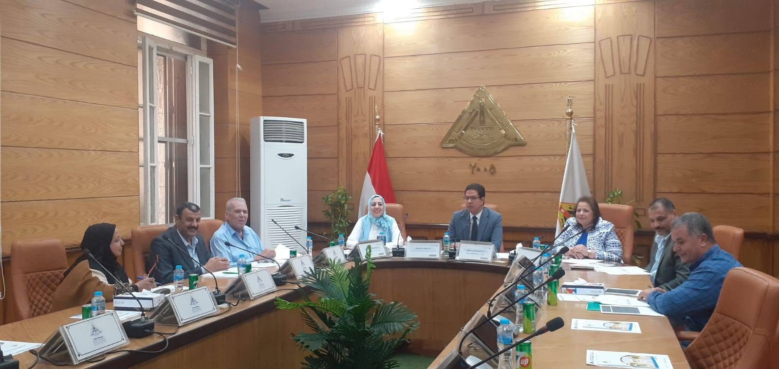 President of Benha University Chaired Meeting of University Residential Campus Fund Board