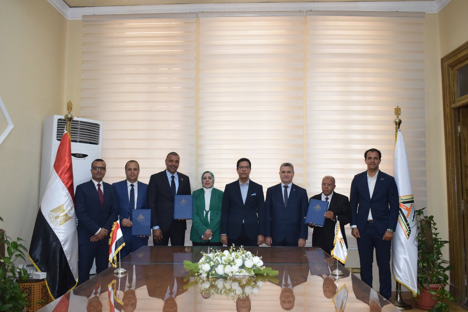 شركة بداية لتسويق خدمات جامعة بنها توقع بروتوكولات تعاون جديدة لتعزيز الشراكات الأكاديمية والمجتمعية  