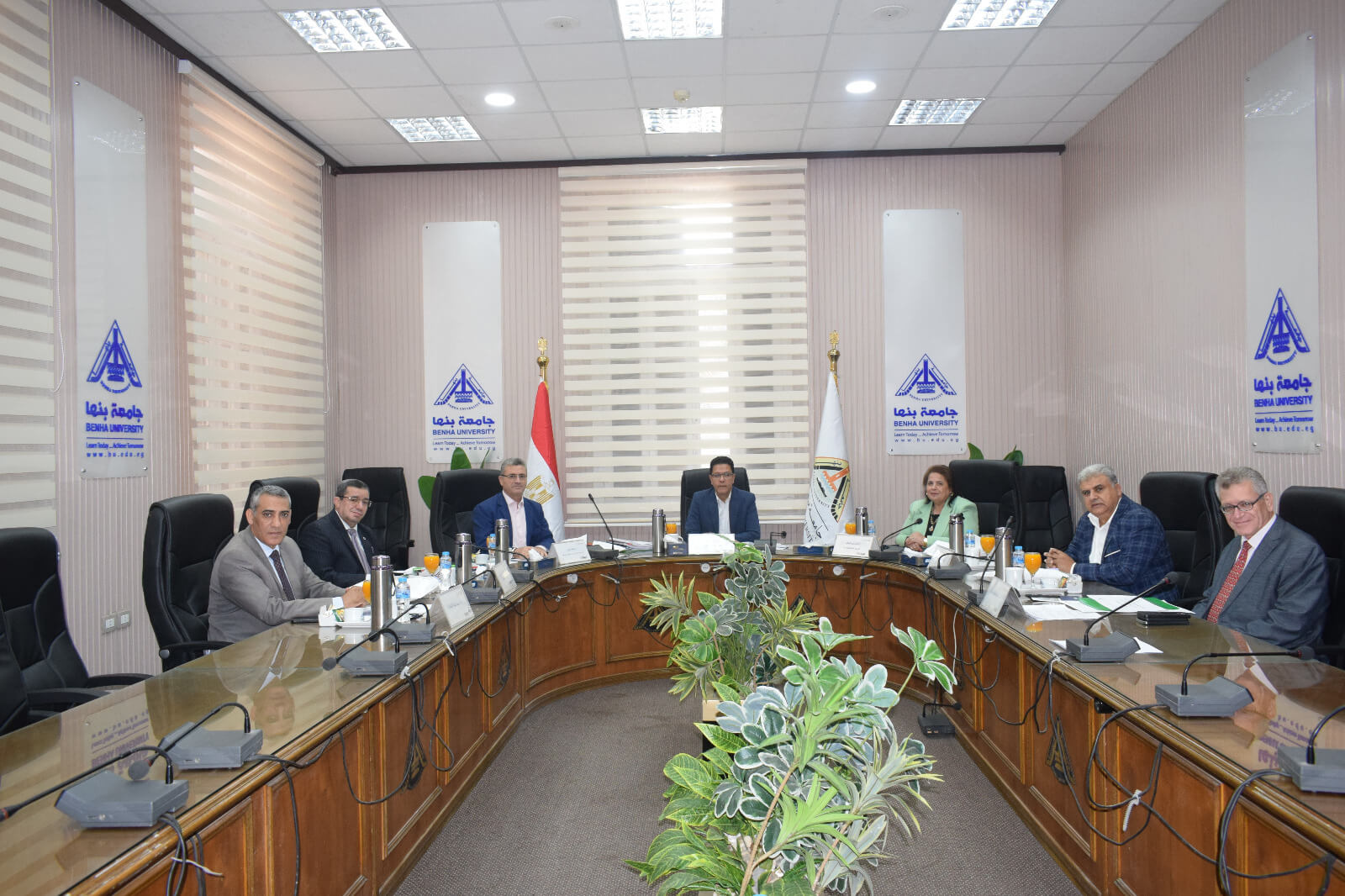 El-Gizawy Chairs Committee for Selecting Candidates for Supervisory Positions at Benha University