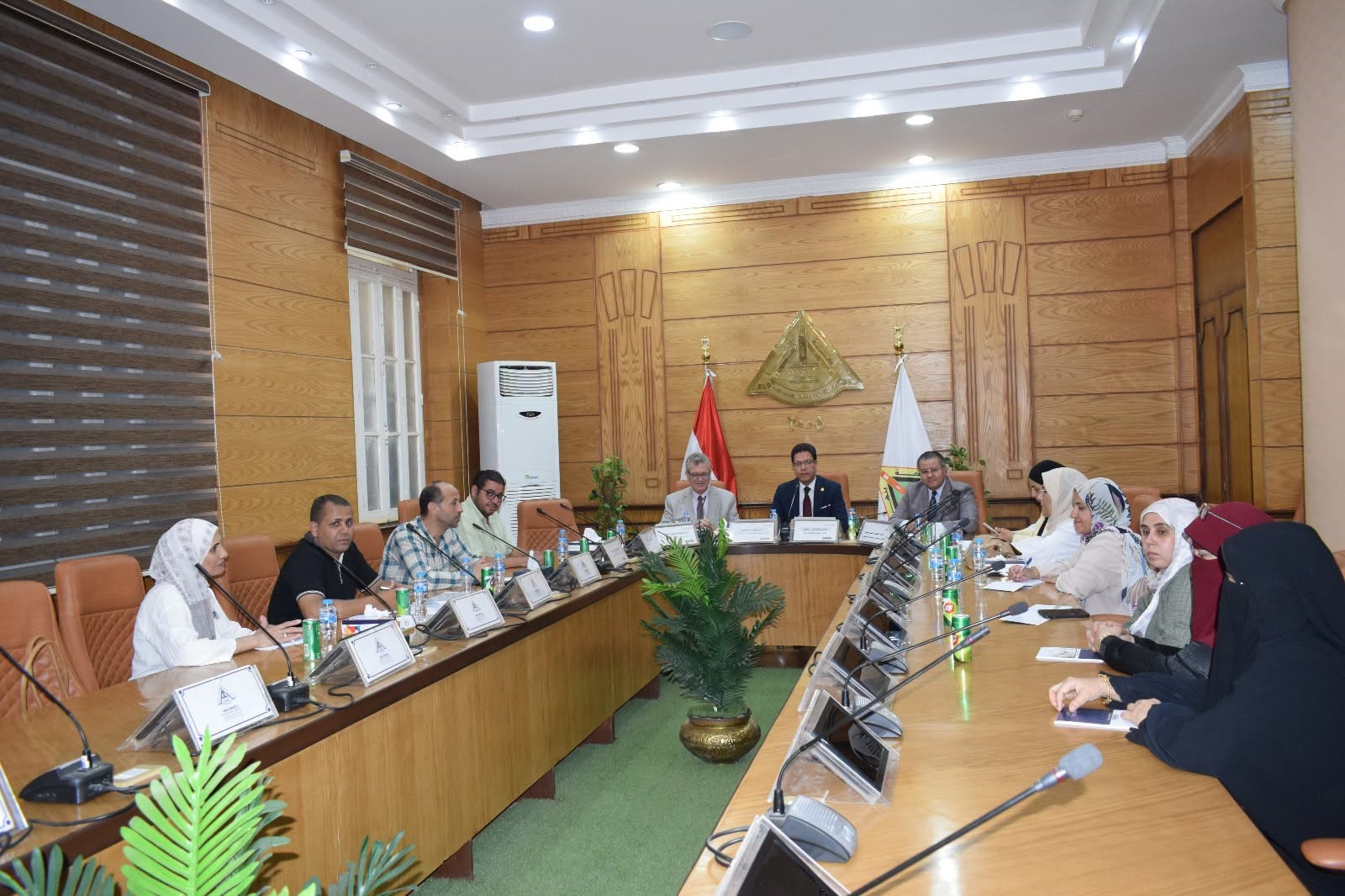 Benha University President Reviews Accreditation Procedures for the Surgical Hospital by the General Authority for Healthcare Accreditation and Regulation (GAHAR)  