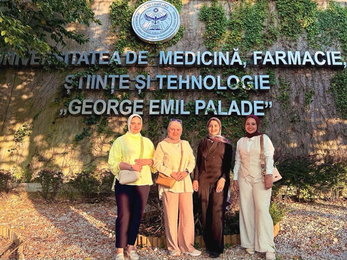 Benha University Students Continue Clinical and Specialized Training in Romania under Student Exchange Program