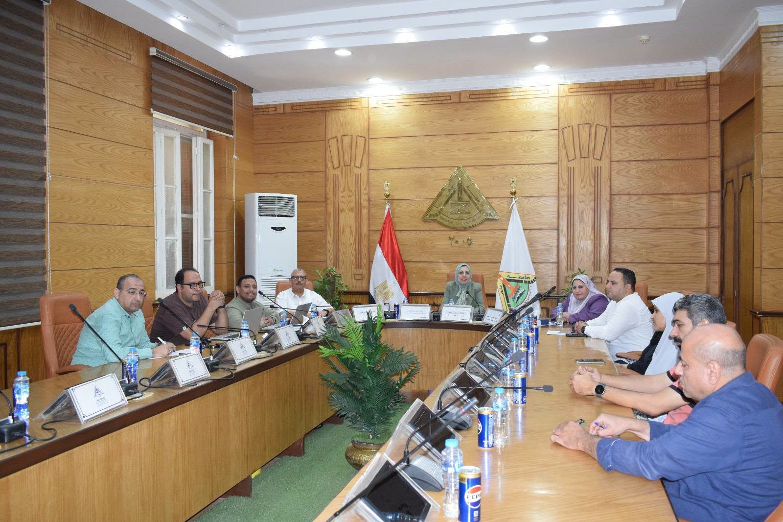 Benha University Asseses  Final Preparations for Medical Examinations of New Students and Activates Digital Services for Freshmen