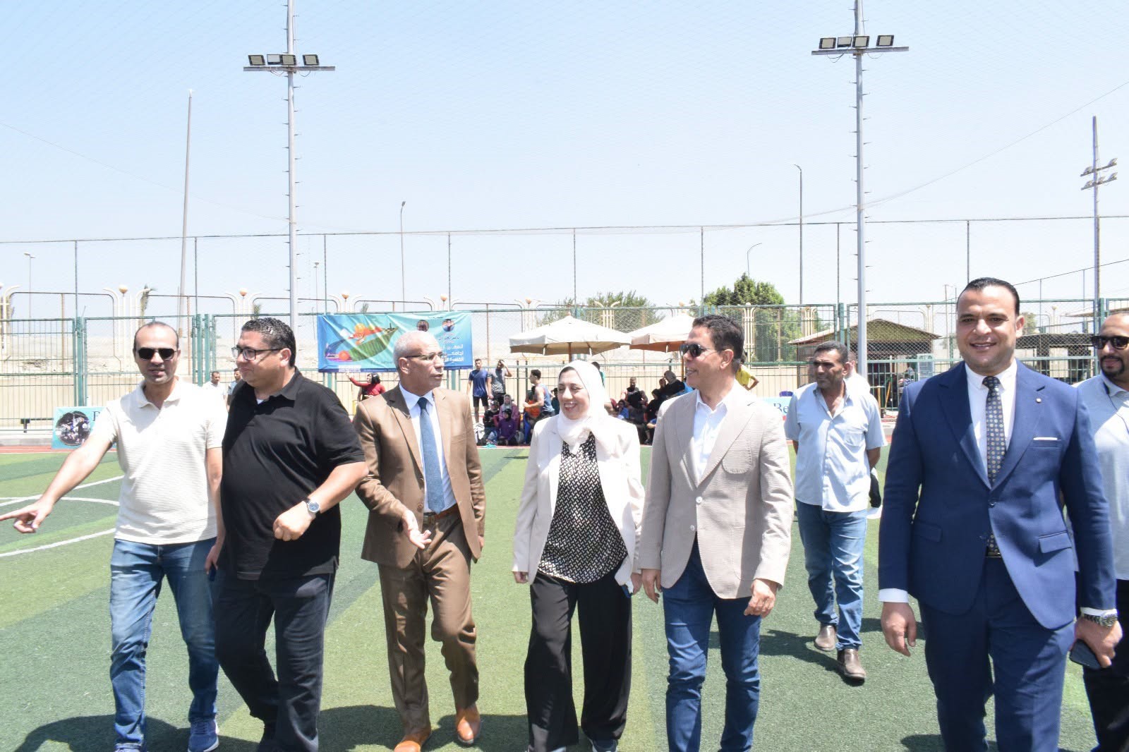 Benha University President Attended the 4th Sports Festival for Delta and Greater Cairo Universities