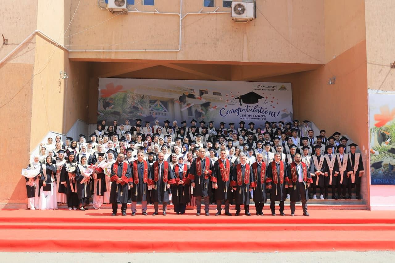 Benha University Celebrated the Graduation of a New Class from the Faculty of Sports Science
