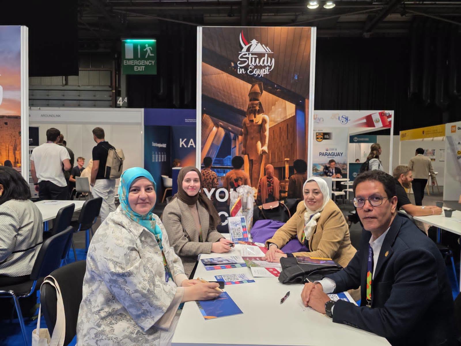 جامعة بنها تشارك في مؤتمر ومعرض  «EAIE 2026» بجلاسكو  لتعزيز حضورها الدولى وتوسيع شراكاتها الأكاديمية والبحثية 