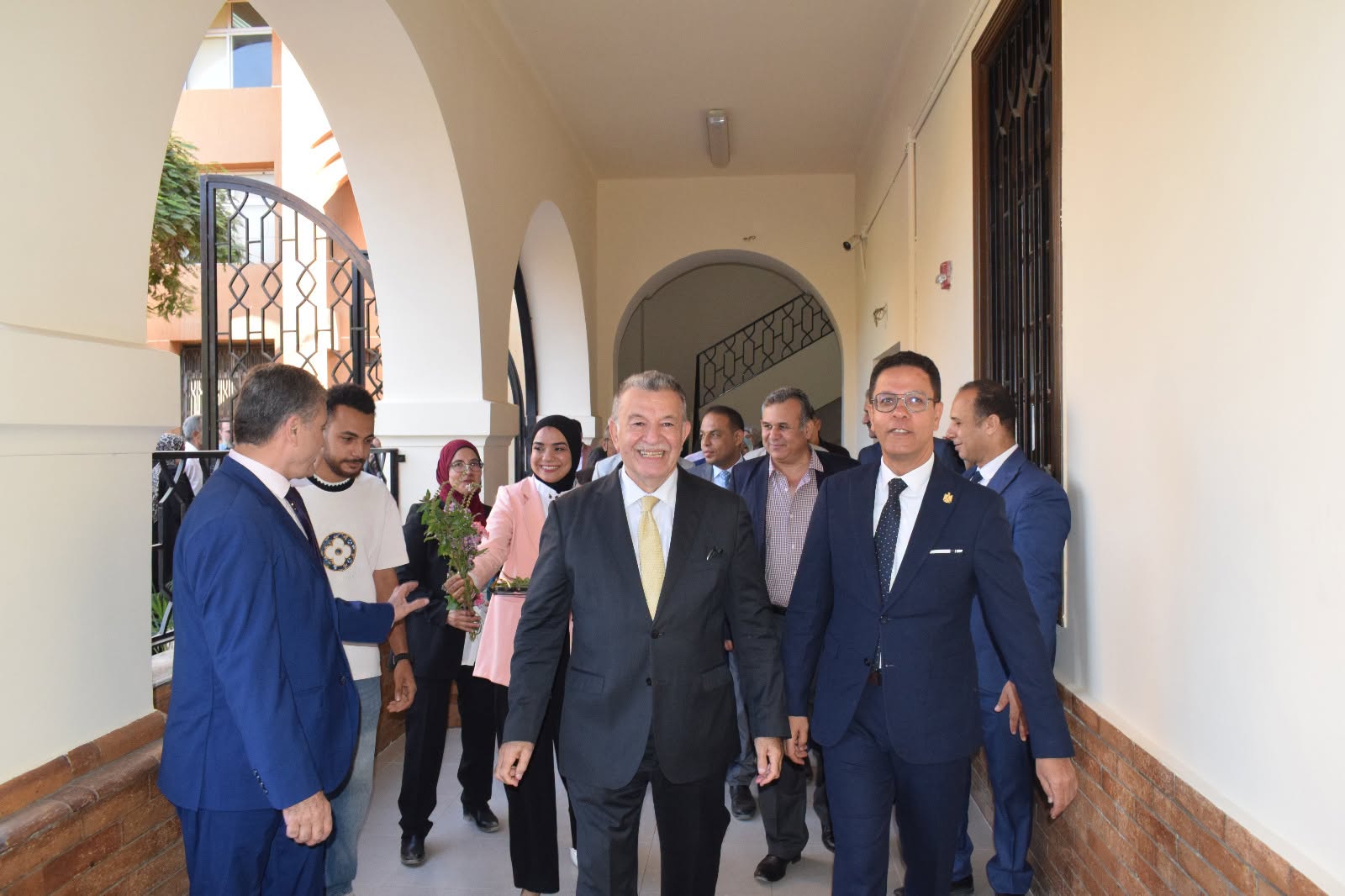 Benha University President Inaugurates Plant Protection Department Development Project Worth EGP 41 Million and Inspects Academic Progress at Agriculture and Veterinary Faculties