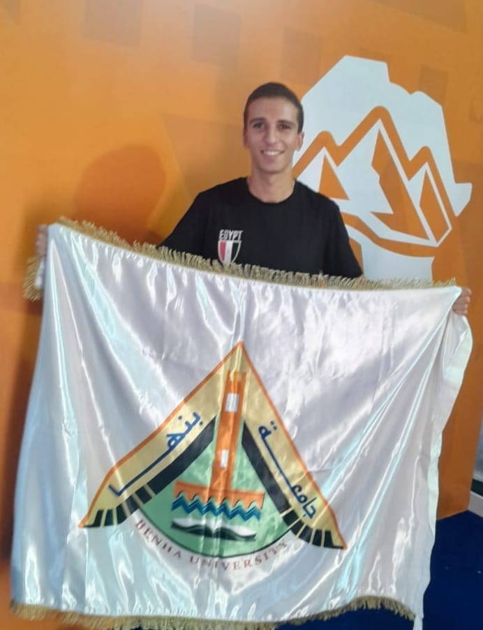 Benha University Wins Gold Medal in Long Jump at Egyptian Universities Youth Week