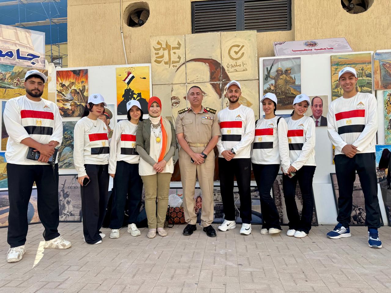 Benha University Takes Part in the October War Victories Exhibition