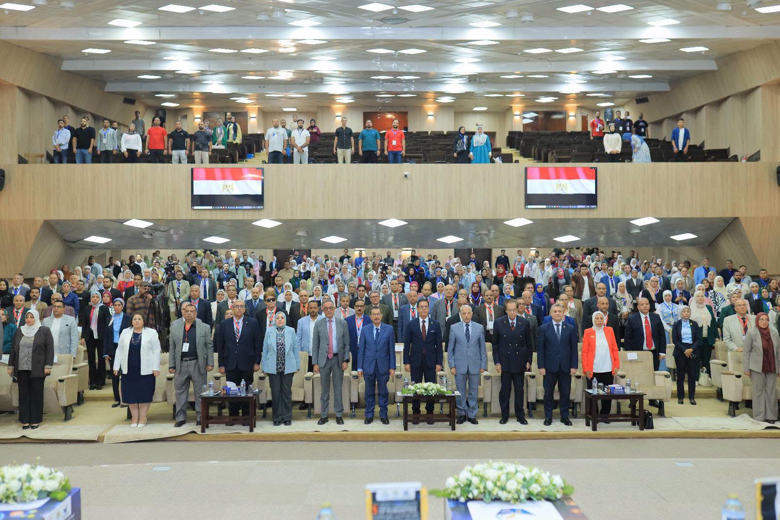 President of Benha University inaugurated the Fifth Annual Conference for Postgraduate Studies in Humanities