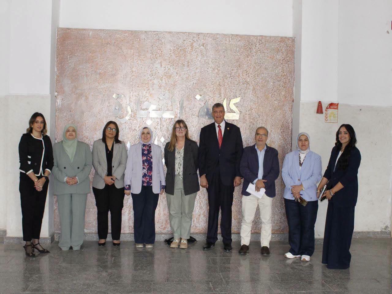 جامعة بنها تستقبل وفد «كانتربري كريست تشيرش» البريطانية لمتابعة انطلاق الدراسة بالبرامج الأكاديمية المزدوجة